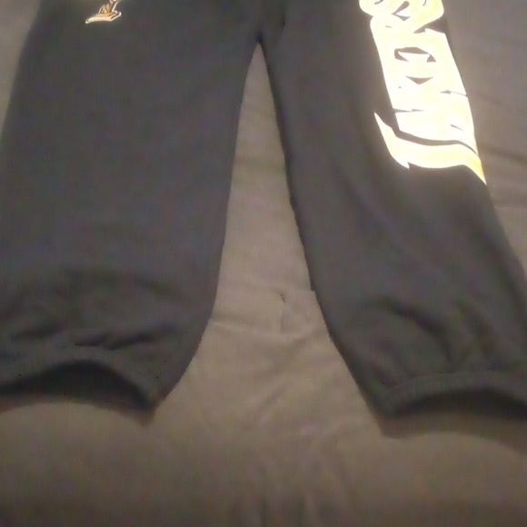 Mitchell and Ness Large LA Lakers City Champs Hardwood Classics Jogging Pants - Picture 6 of 7